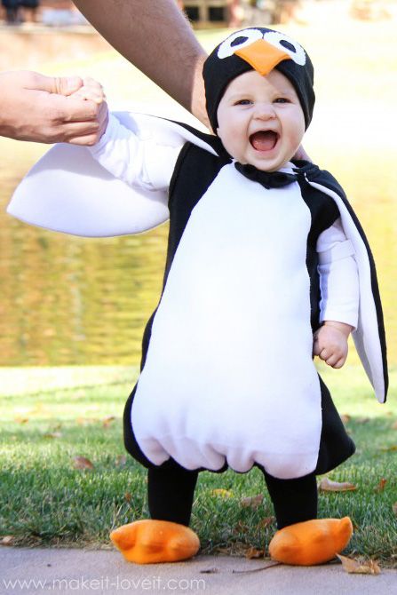 Как сшить костюм пингвина