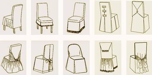 Пошив чехлов на стулья в Санкт-Петербурге