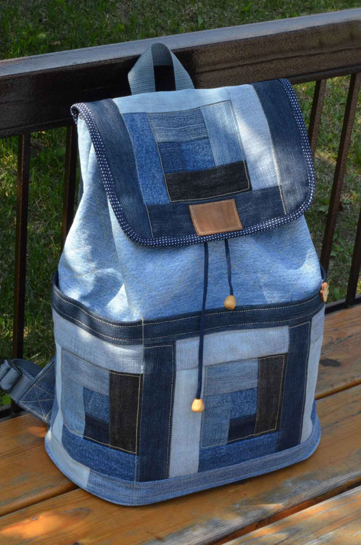 Оригинальные джинсовые сумки