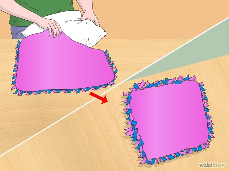 Три способа сделать наволочку без шитья